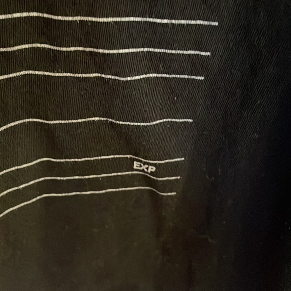 Express MENS WOLF 3D print tee shirt short sleeve blank white geometric size L - Picture 7 of 9